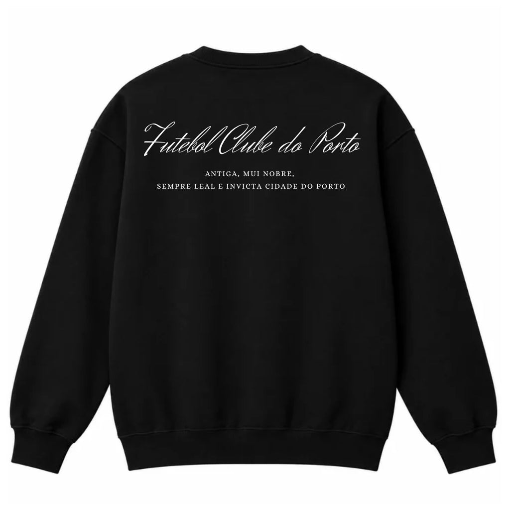 PACK Sweat s/capuz • “Cidade Invicta” Black