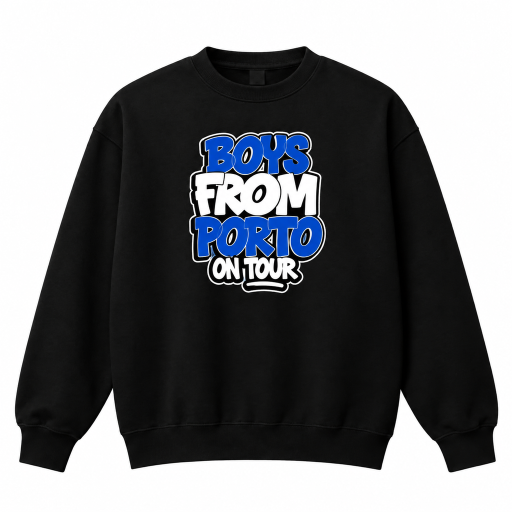 PACK Sweat s/capuz • “Boys From Porto” Black