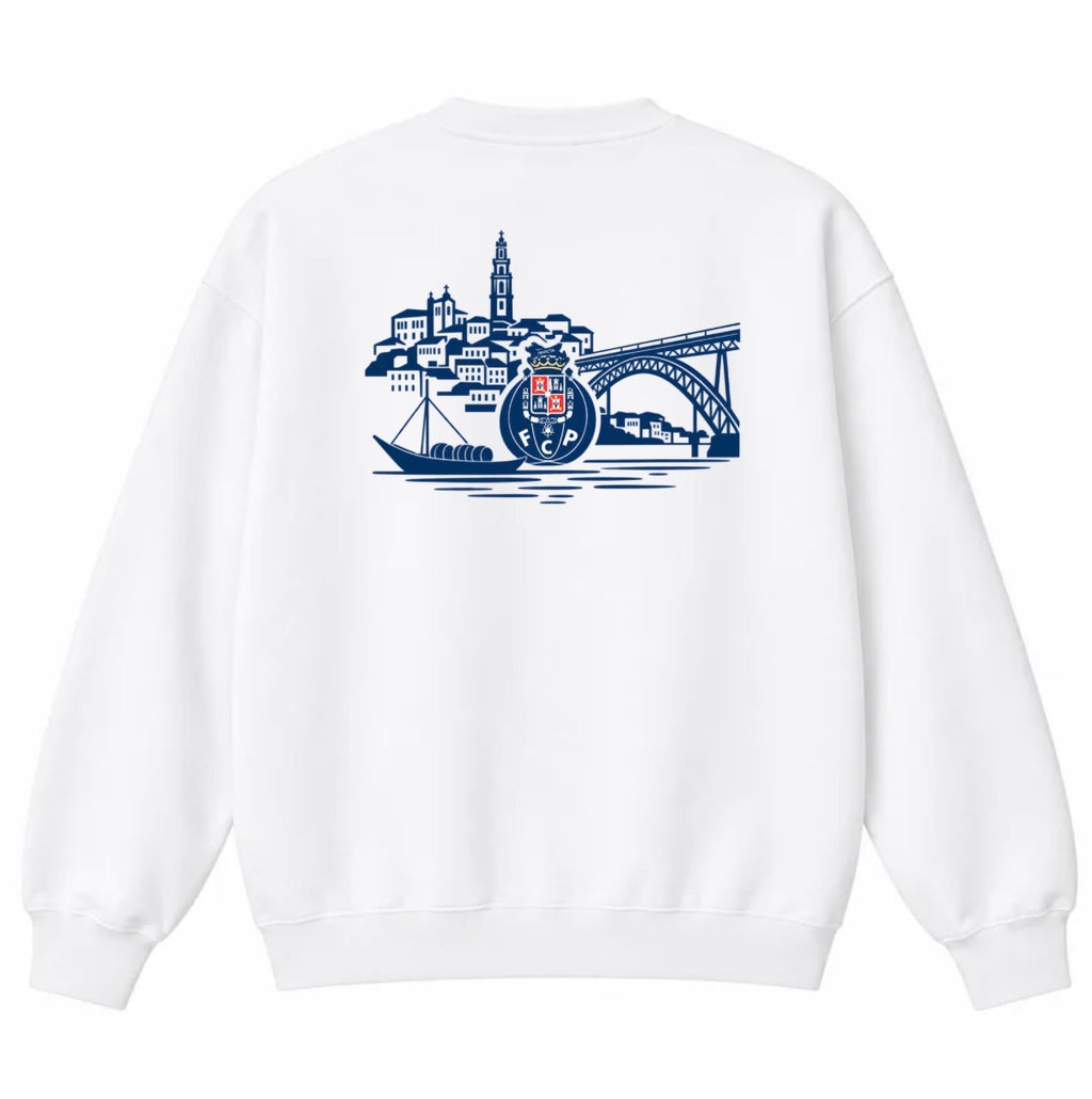 PACK Sweat s/capuz • “Porto, Cidade e Clube” White