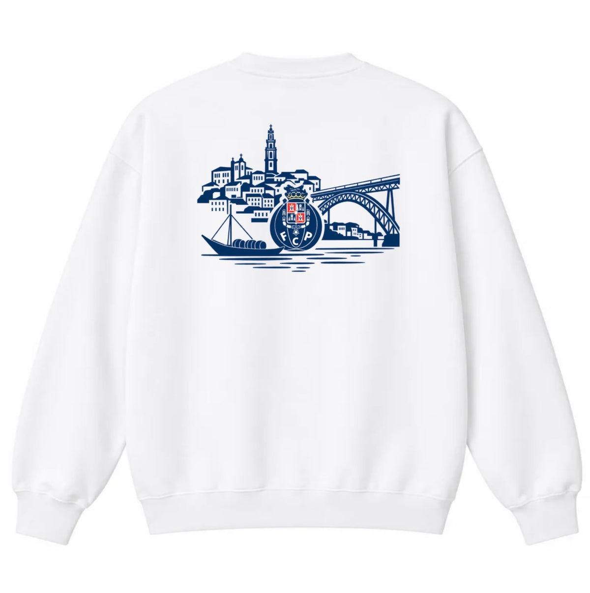PACK Sweat s/capuz • “Porto, Cidade e Clube” White