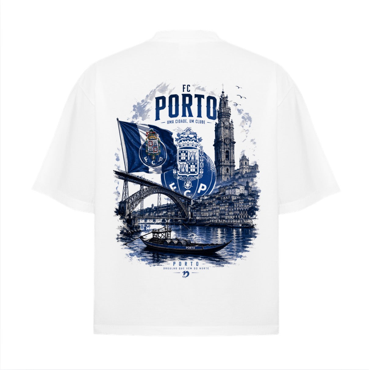 PACK T-Shirt • “Uma Cidade Um Clube ” White