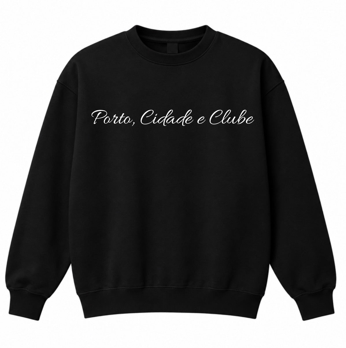 PACK Sweat s/capuz • “Porto, Cidade e Clube” Black