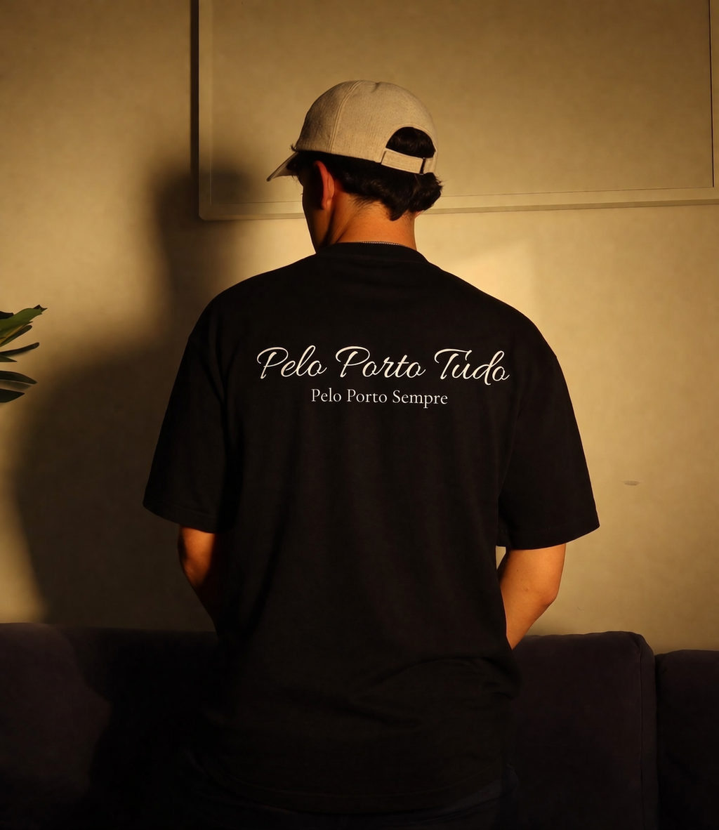 PACK T-Shirt • “Pelo Porto Tudo” Black